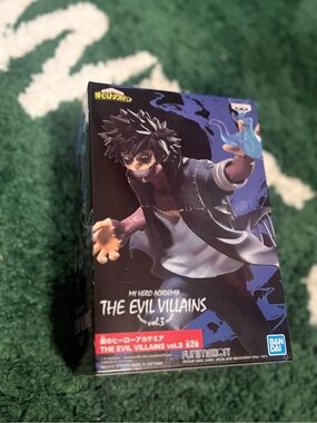 Bandai My Hero Academia The Evil Villains Dabi Figure - Black & Blue